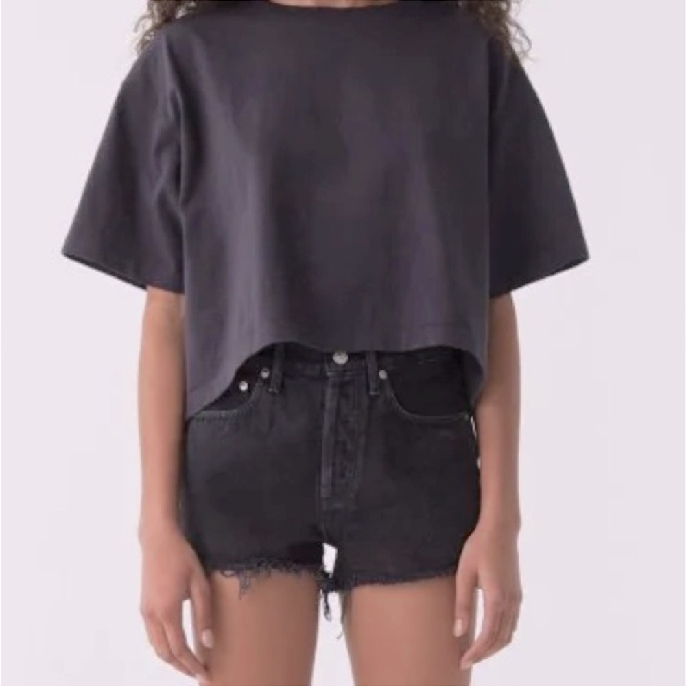AGOLDE Parker Vintage Cut-Off Shorts
Black / Gray Size 26